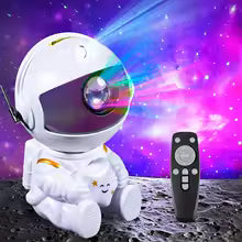Projecteur Galaxie Astronaute, Veilleuse pour Enfants, Lampe LED Nébuleuse pour Plafond, Décoration de Chambre